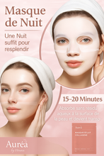 Cure Peau Éclatante – 5 Masques Collagène (2 Offerts)